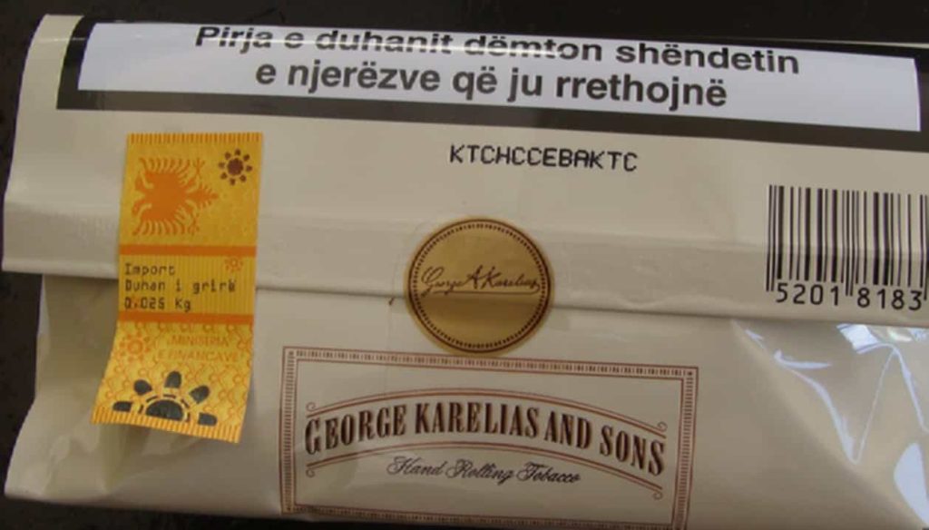Traditional Greek tobacco products
